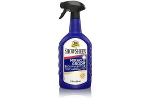 Absorbine Showsheen Horse Miracle Groom Bath In A Bottle Equine Spray 946ml