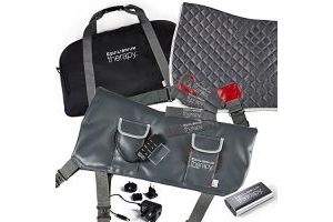 Equilibrium Massage and Magnetic Therapy Bundle Massage Pad One Size Grey