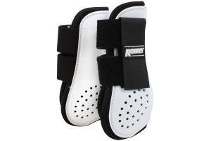 Roma Open Front Vent Tendon Boot White