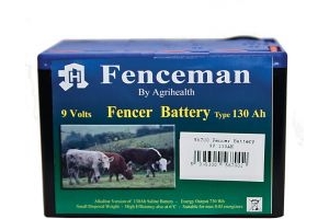Fenceman Battery 9V 130ah