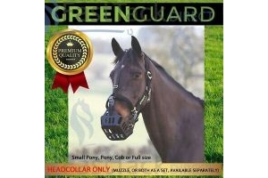 GREENGUARD GRAZING HEADCOLLAR ONLY | Use with Grazing Muzzle | Shires Laminitis