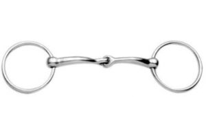 JP Korsteel Loose Ring Snaffle SS - Color:None Size:5.25