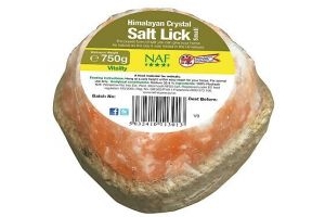 NAF 100% Pure Natural Himalayan Salt Lick Rock Salt Rope Small Medium Large 