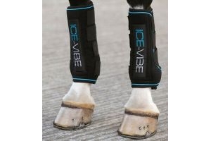 Horseware Ice Vibe Leg Boots Cool Vibrating Circulation Therapy Wraps Full & XF
