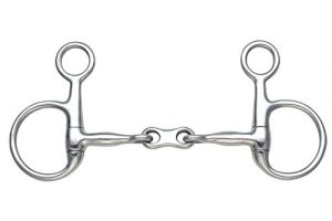Shires Hanging Cheek French Link Snaffle-As supplied 6