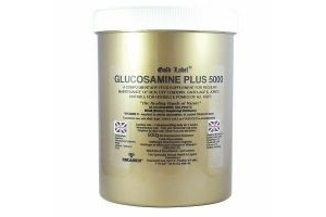 Gold Label Glucosamine Plus 5000 healthy tendons, cartilage and joints in hor...