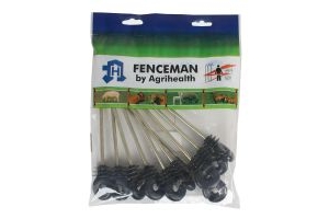 Fenceman Insulator Long Tape and Rope 10 Pack 20mm