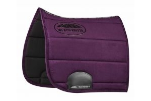 WeatherBeeta Elite Dressage Saddle Pad Purple Penant