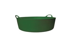 TubTrugs Flexible Shallow Bucket Green