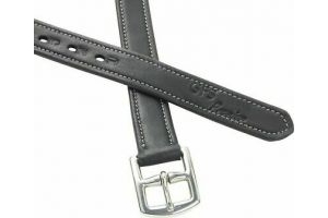 GFS Premier Super Soft Non Stretch Stirrup Leathers, Premium Leather Bk or Brown