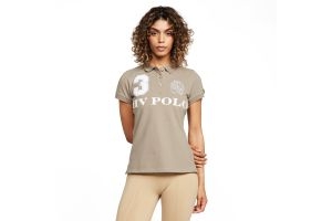 HV Polo Ladies Favouritas EQ Polo Shirt Oil Green