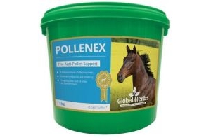 Global Herbs PolleneX 1kg, For Pollen Respiratory Breathing, Feed Supplement