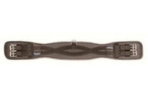 Shires ARMA Anti-Chafe Dressage Girth with Elastic - Brown