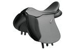 Wintec 500 Wide All Purpose Saddle With Short Points and Cair - Black - 42cm
