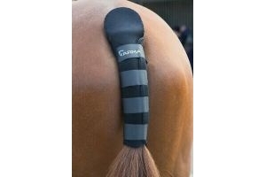 Shires Arma Neoprene Horse Tail Guard in Black - onesize