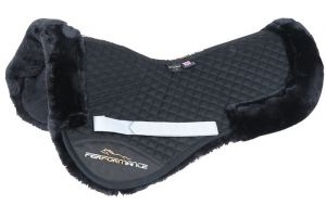 Shires Performance Fully Lined Half Pad Black