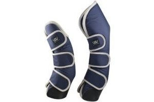 WOOF WEAR HORSE PONY TRAVEL BOOTS NAVY/SILVER (PONY)