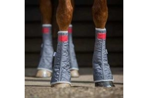 Equilibrium Therapy Magnetic Stable Chaps Horse Boots FREE SHIP MEDIUM