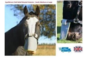 Horse Field Relief Muzzle Protector - Small, Medium or Large Equilibrium