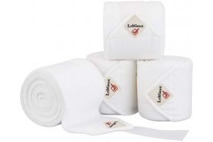 LeMieux Luxury Polo Bandages White