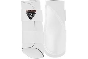 Equilibrium Tri-Zone Brushing Boots - White - Small