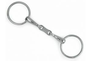 shires French Link Loose Ring Snaffle 4 1/2