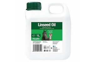 NAF Linseed Oil Glossy Condition Coat Horse/Pony Feed Supplements ALL SIZES