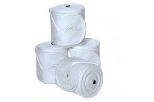 Weatherbeeta Prime Fleece Horse Bandage 3.5m Pack Of 4 White