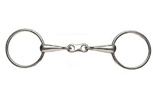 Korsteel Thin Mouth Loose Ring French Link Snaffle N/A 6 Inch