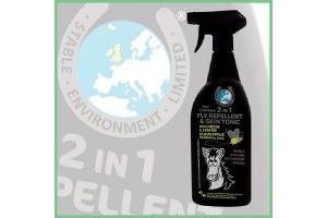 ULTIMATE 2-IN-1 FLY REPELLENT AND SKIN TONIC 750ml horse stable environment 