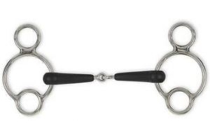 Shires Equikind+ Universal Jointed Mouth Gag Bit | Horse Bit | 3 Sizes
