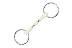 Happy Mouth Roller Centre Loose Ring Snaffle 11.5cm