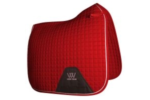 Woof Wear Contour Dressage Saddle Pad Royal Red