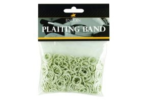 Lincoln Plaiting Bands Bag White
