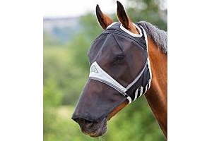 Shires Fine Mesh Fly Mask With Ear Hole and Nose