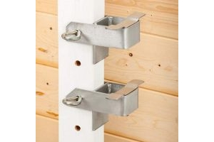 Stubbs Unisex's Jump Cups Gate/Plank Type C/w Pins Js41, Clear, Regular