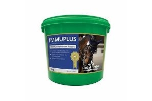 Global Herbs Immuplus Horse Pony ultimate immune support  vitamin C and E. Po...