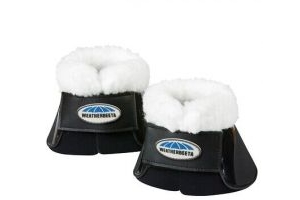 Weatherbeeta Fleece Trim Impact Bell Boots Lightweight and durable outer shap...