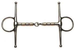 Korsteel Full Cheek Snaffle with Copper Rollers ALL SIZES