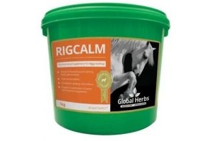 Global Herbs RigCalm 1KG -Rig Calm Supplement for Horses - Free Shipping