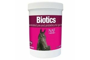 NAF BIOTICS PROBIOTICS AND PRE-BIOTICS GUT EQUESTRIAN HORSE SUPPLEMENT 800g