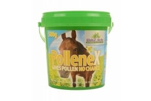 Global Herbs Pollenex Horse Pony anti-pollen supplements 500G 1KG or 5KG