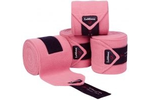 LeMieux Luxury Polo Bandages Blush Pink