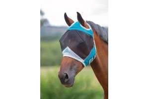 Shires Fine Mesh Fly Mask With Ear Hole: Full