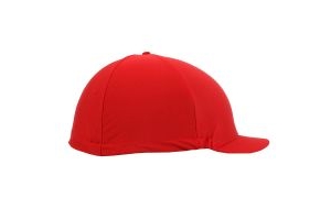 Shires Plain Hat Cover Red