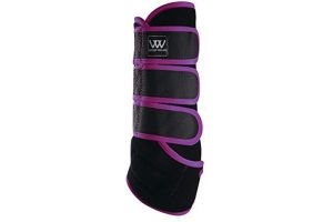 Woof Wear Dressage Wrap Black/Ultra Violet Large