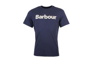 Barbour Mens Logo T-Shirt New Navy