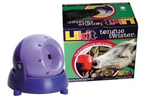 Likit Tongue Twister Horse Toy Purple & Lilac