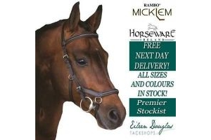 Horseware RAMBO DELUXE MICKLEM Competition Horse Riding Bridle