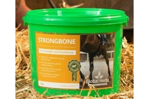 Global Herbs StrongBone Strong Bone Joints Calcium Magnesium Horse Supplement